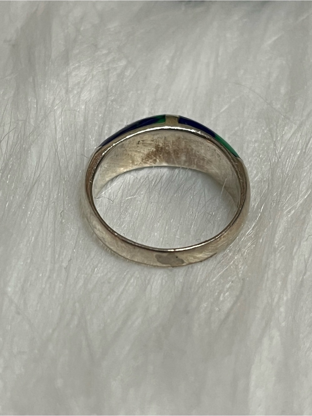 Sterling Azurite Ring - Picture 5 of 14